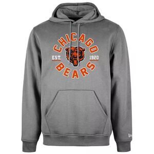 New Era Women's Gray Chicago Bears Around Hoodie Size M